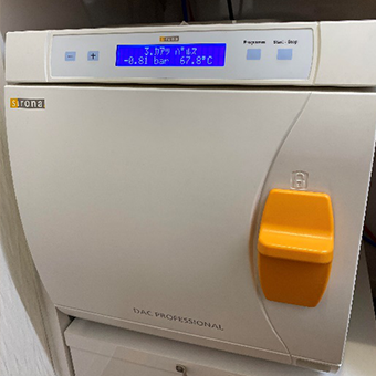 世界最高基準の滅菌機